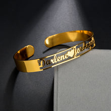 Load image into Gallery viewer, Customized Name Bracelet - Bangles Stainless Steel Jewelry
