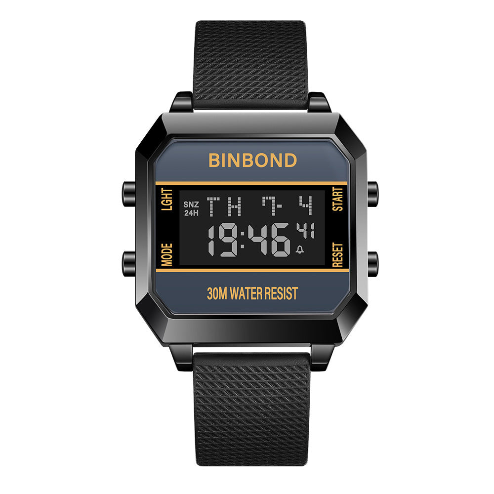 Stylish And Versatile Waterproof Men's Electronic Watch