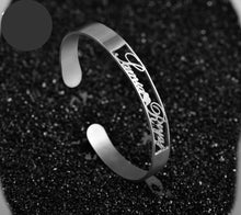 Load image into Gallery viewer, Customized Name Bracelet - Bangles Stainless Steel Jewelry
