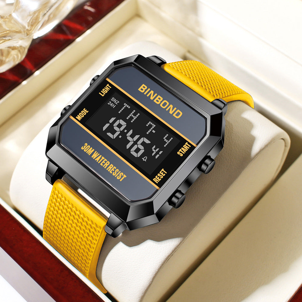 Stylish And Versatile Waterproof Men's Electronic Watch