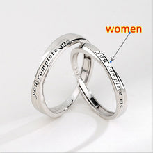 Load image into Gallery viewer, 925 Sterling Silver Couple Rings
