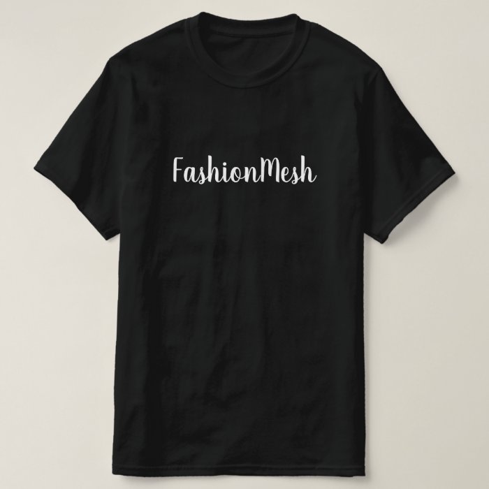 Fashionmesh Men's  T-Shirt  Black