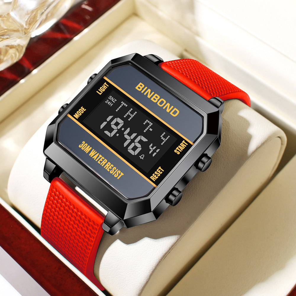 Stylish And Versatile Waterproof Men's Electronic Watch