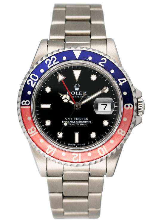 Rolex GMT Master 16700 Pepsi Bezel Mens Watch